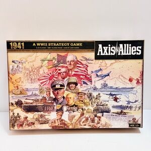 Axis & Allies 1941 WWII Strategy Board Game– Some New Sealed Parts No Game Board